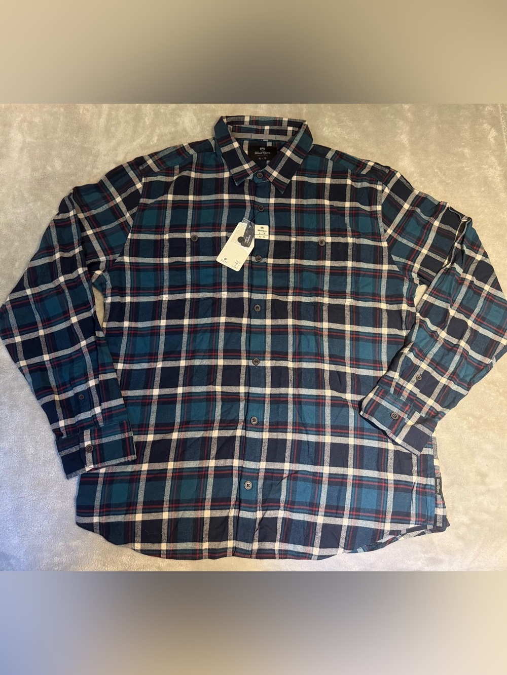 Soft Cotton Flannel Button-up